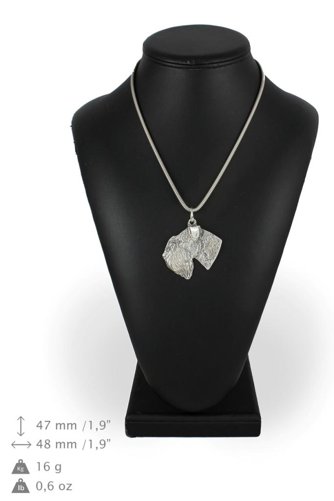 Schnauzer III - Dog Necklace, Unique Jewellery for the Dog Fan, Unique Adder Pendant by Art-Dog Brand