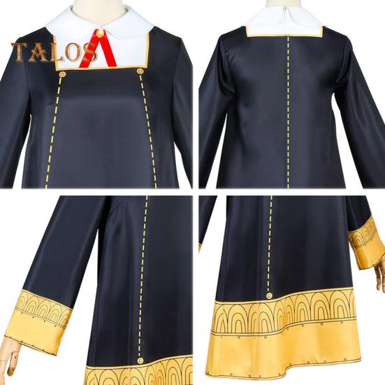 1 Set Anime Damen-Anzug-Set inkl. Perückensocken, Perückennetz und Kopfbedeckung, Cosplay-Kostüm, Kleid, Puppenperücke, Mädchen, Damenuniform, Halloween-Kostüme