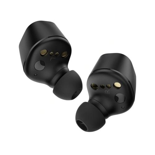 Sennheiser CX Plus True Wireless Bluetooth Earbuds, Black, with In-house Developed Drivers, Active Noise Cancellation, Independent Left and Right Cont