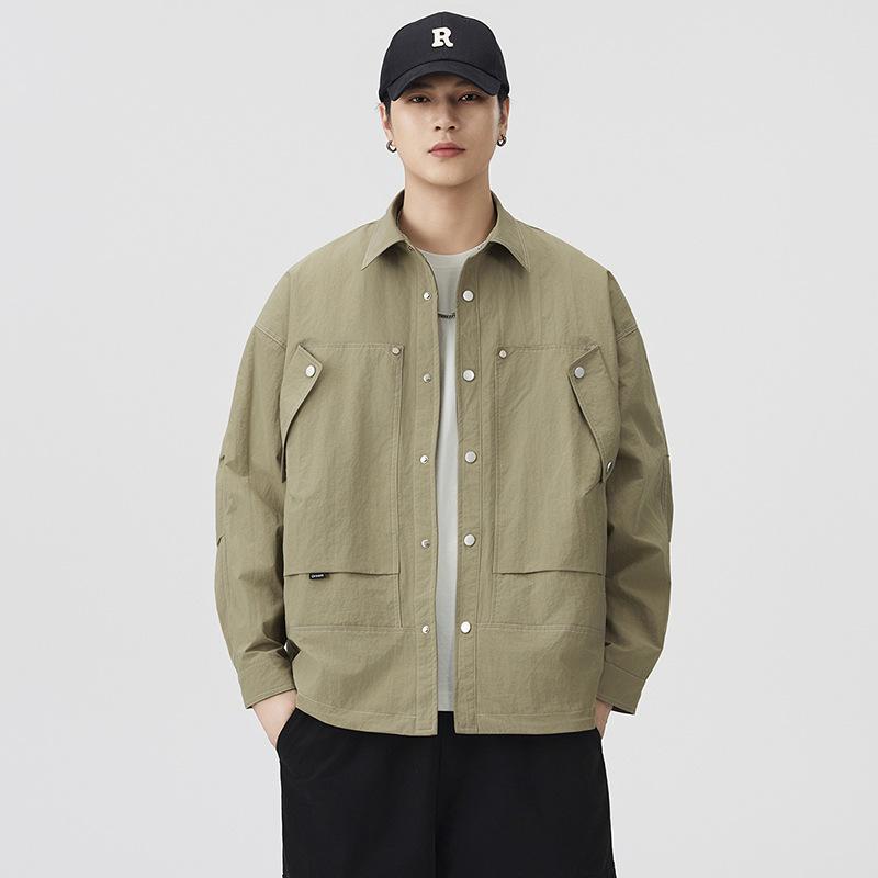 Jacket Men's Color Blocking 2025 Autumn and Winter New Men's Youth Windproof Fashion Casual Top Jacket Trend