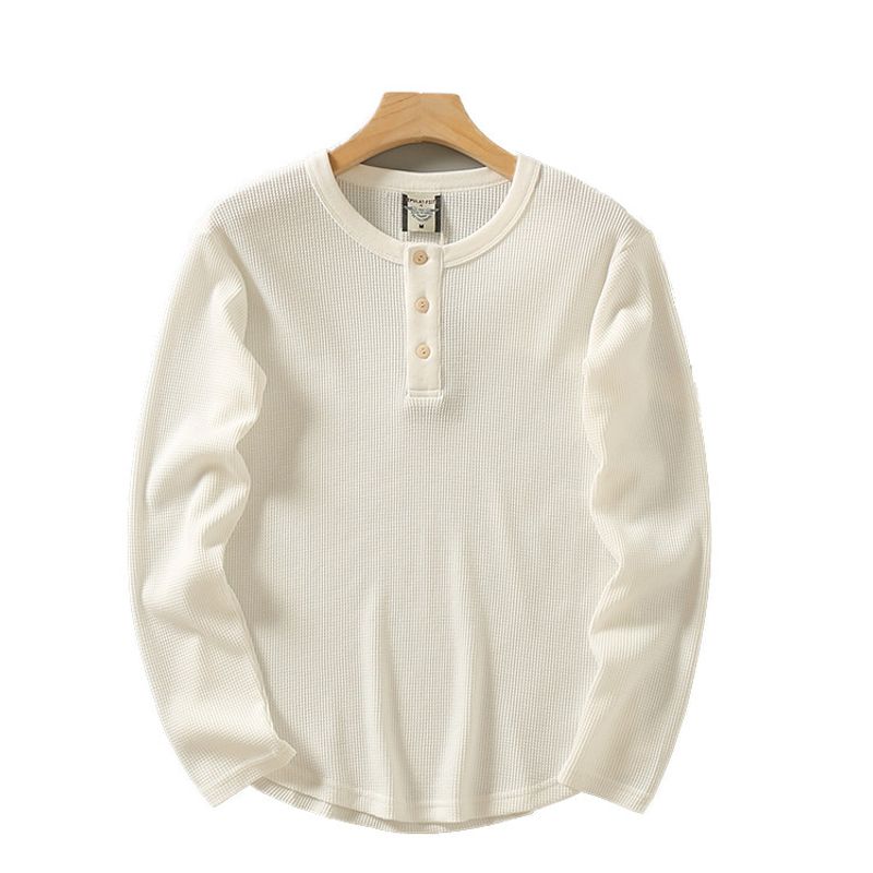 Foreign Trade Export OEM Goods Tail Goods Minimalist Long Sleeve Base Shirt