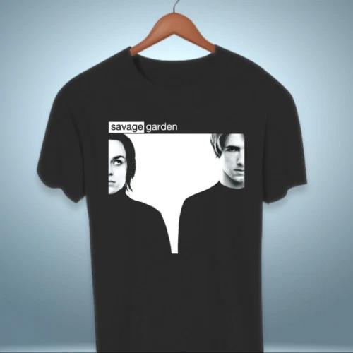 

Savage Garden Australian Pop Duo Cover 100% Cotton T-shirt Mens Tees Top Unisex Holiday Gift Tee 2XL