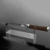 Transparent Knife Display Stand Clear Acrylic Knife Holder Countertop Cutlery Storage Knife Rack Single Knife Showcase