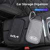 GSOT3 Car Portable Storage Bag Multi Functional Key Phone Bag For KIA K3 Sportage Carnival K5 Seltos Pegas KX1 EV5 Sonet EV6 K4 EV3