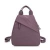 Schoolbag Multifunctional Backpack Women's 1011 New Nylon Cloth Casual Versatile Travel Small Backpack Commuting Oblique Cross Breast Bag Men
