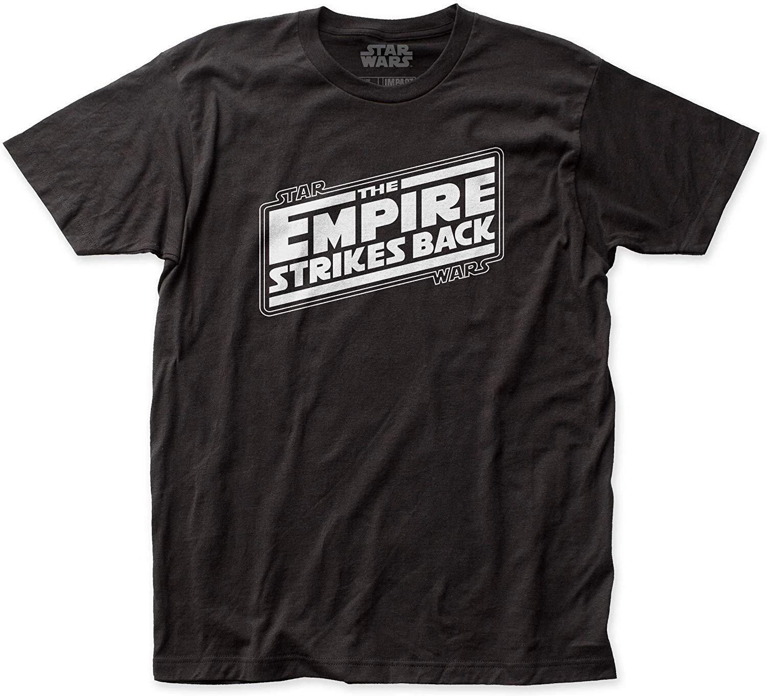 Authentic STAR WARS The Empire Strikes Back Logo T-Shirt S-2XL NEW 3XL