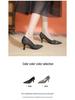 Women's Pointed Rhinestone Stiletto High Heels - Comfortable, Elegant Evening Shoes