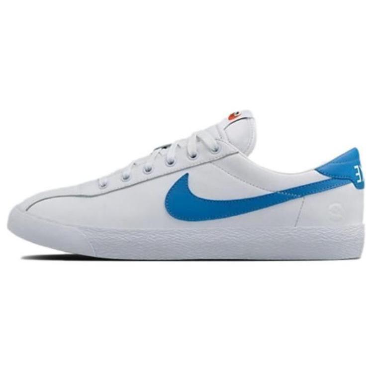 

Fragment Design x Nike Zoom Lauderdale Slip Resistant Cushioning Low top Skateboard Shoes Men s White Blue 857948-114 42
