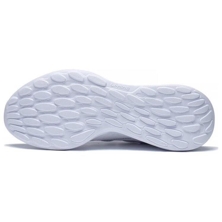 Li Ning Soft Element Durable Breathable Low-Top Sports Casual Shoes Men Sneakers White AGLT007-1