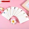 Gift Cute Fruit Bear Note Book 50 Pages Ins Style Draft Paper Girly Heart Small Notebook Message Memo Pad Kawai Stationery