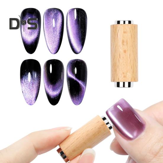 Gelový lak na nehty Cat Eyes Magnetická hůlka Y-tvarovaný železný drát Dvouhlavý válec Magnetická tyč Domácí salon Nehtové umění Manikúrní nástroje Příslušenství