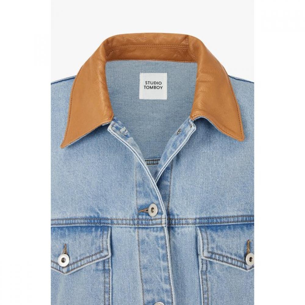 Studio Tomboy Color Block Denim Jumper  9175113974ar 