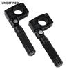 38mm 1.5'' Highway Pegs Adjustable Footpegs Chopper Bobber Engine Guard Crash Bar Footrest Mount For Honda Harley Sportster Dyna