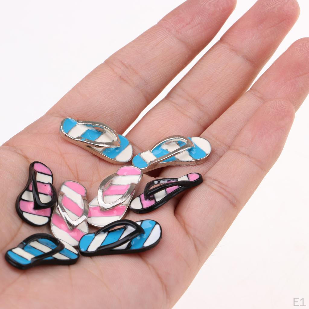 4 Pair Popular Doll Shoes Slippers -flops /12 Dollhouse