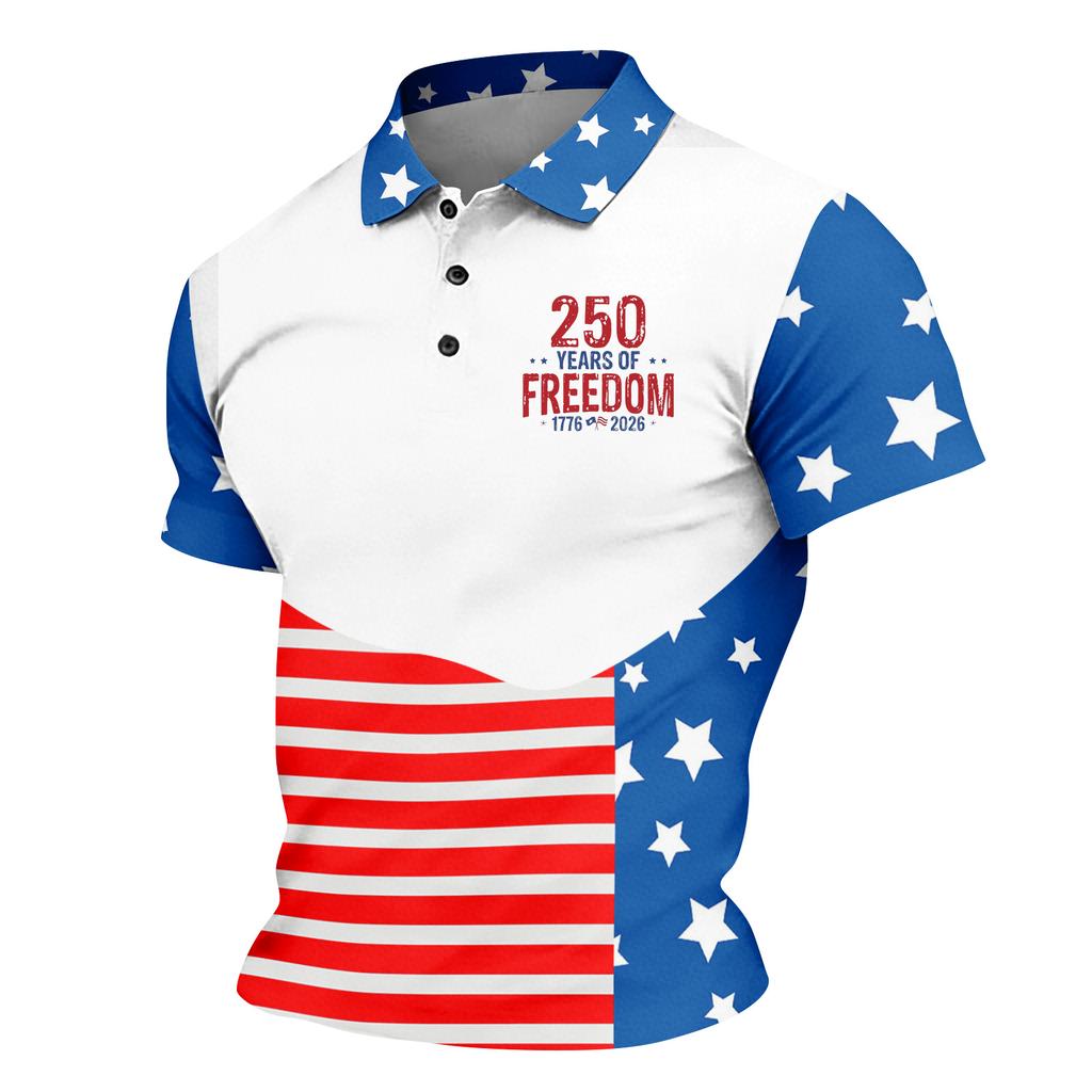 Men's Casual Button-Down Collar Short-Sleeve Shirt