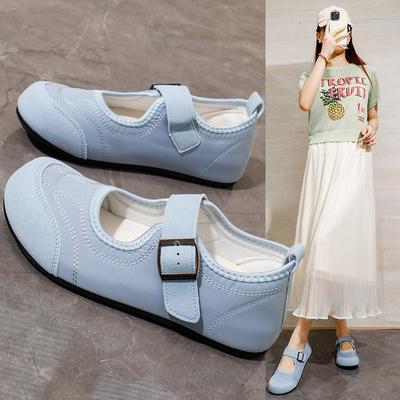 2025 SOMMER NEUE ATMUNGSAKTIVE MARY JANE LOAFER - Leichte Niedliche Flache Loafer mit Klettverschluss