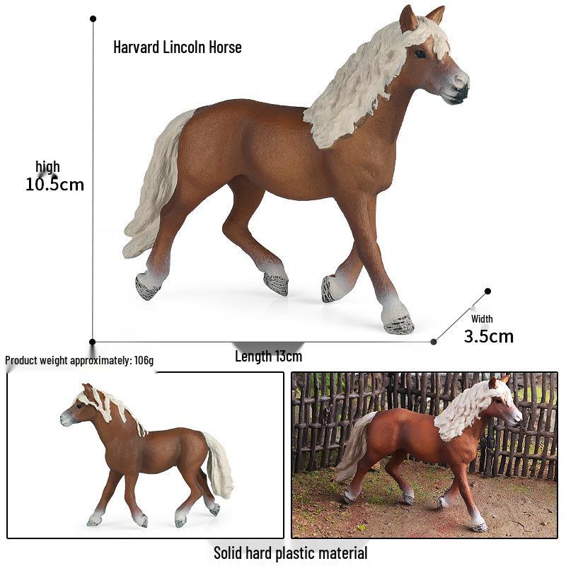 Children's Prancing Horse and Jockey Toy Set