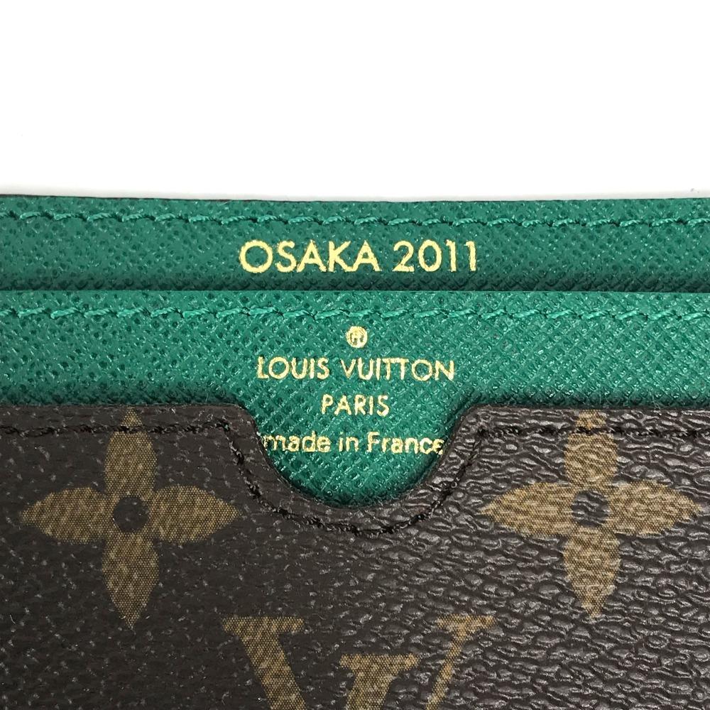 Louis Vuitton Monogram 2011 Shinsaibashi Renewal Commemoration Card holder Case