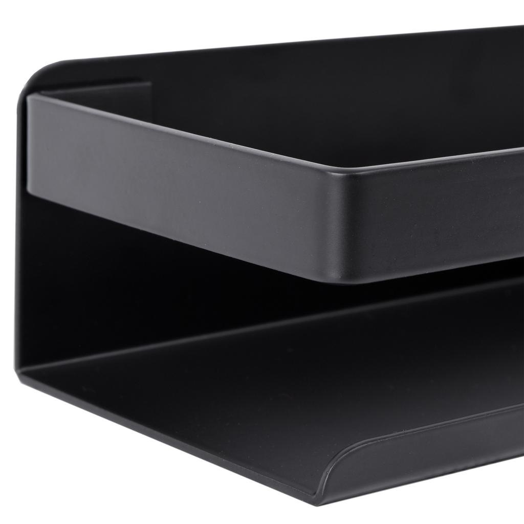 Megara Loft Badezimmerregal 50 cm Schwarz