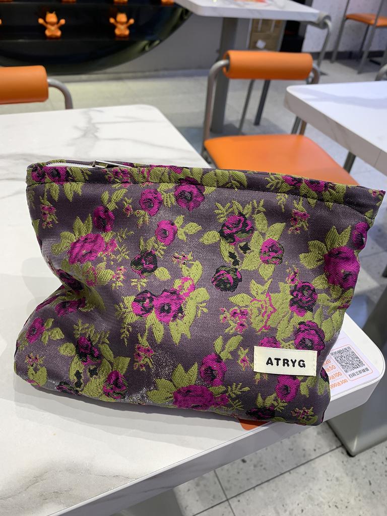 Cosmetic Bag Portable Travel Bag Storage Bag High-end Handbag for Girls