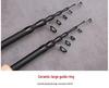 Portable Telescopic Lure Rod: Lightweight Short Sea Rod with Straight/Gun Handle for Casting