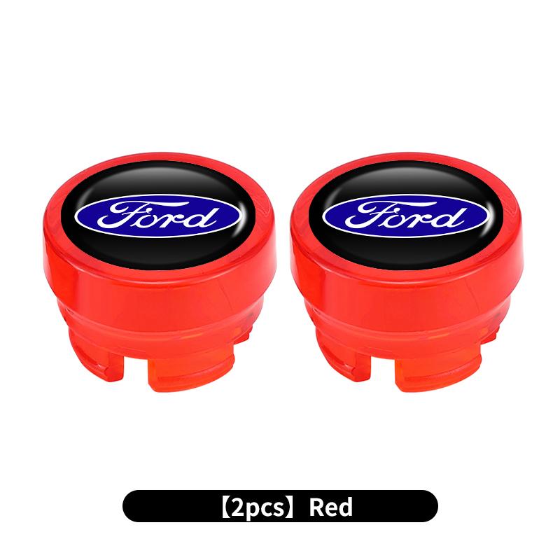 For Ford 1/2PCS Car Logo Cigarette Lighter Dust Plug Button Socket Protective Cover Escort KA Flex Everest KA Expedition Falcon APQ1