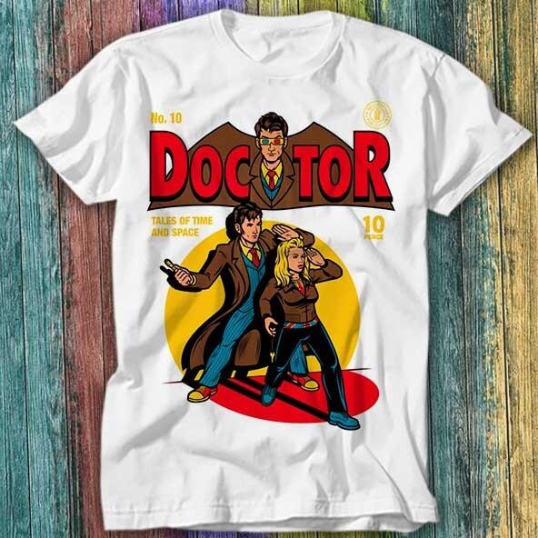 Doctor Who Magazine Comic Cartoon T Shirt Top Tee 171