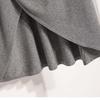 Skirt for Women Casual Versatile Elastic High Waist Long Loose Trousers Stretchy Slim Skirt