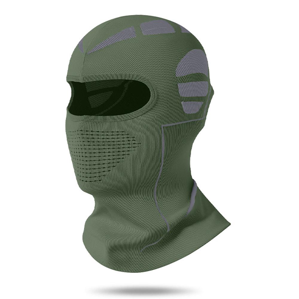 Зимняя Мотоциклетная Балаклава Высокоэластичная Нейлоновая Лыжная Маска Сотовая Дышащая Ветрозащитная Бафф для Шеи F