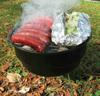 Grill Ogrodowy Mały Przenośny Węglowy Turystyczny Bbq Z Rusztem Torba