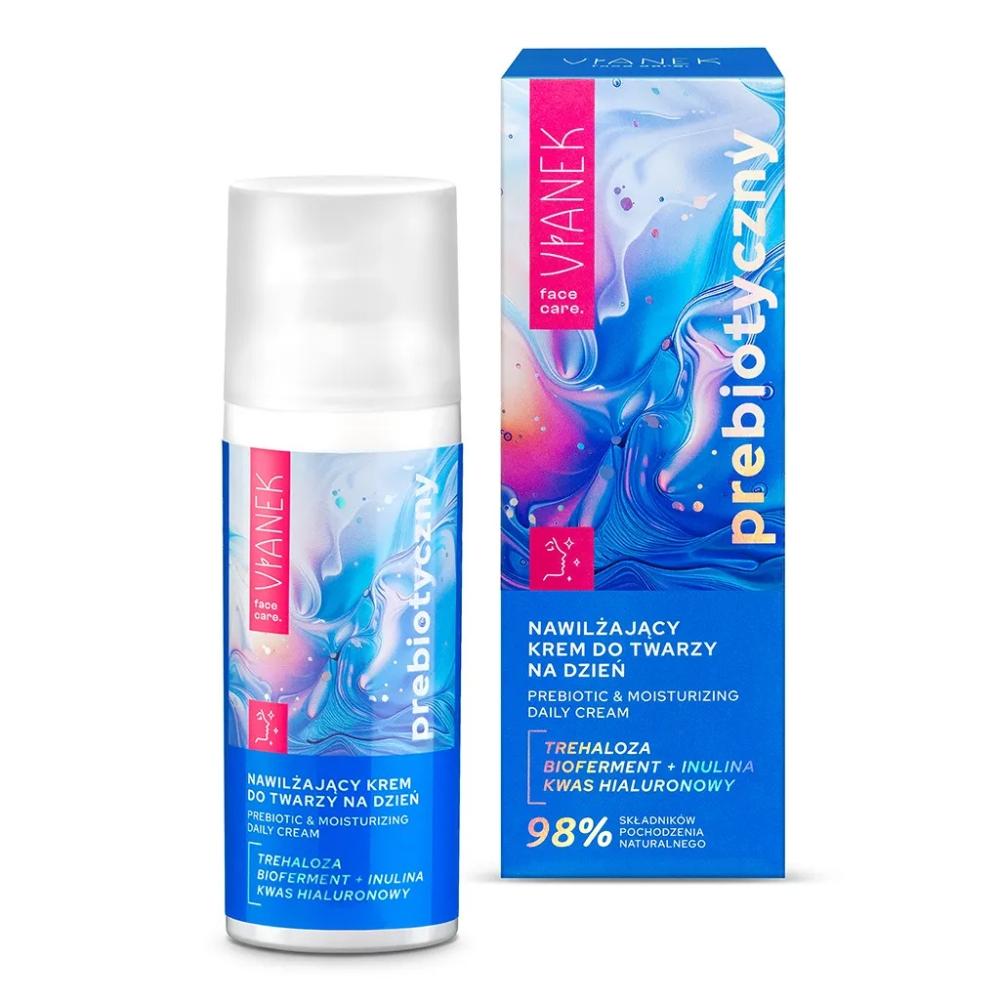

VIANEK Prebiotyczny Nawilżający krem do twarzy na dzień z trehalozą, 50 ml