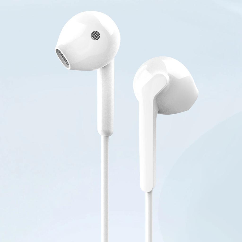 Słuchawki przewodowe dokanałowe X3+ USB-C - białe