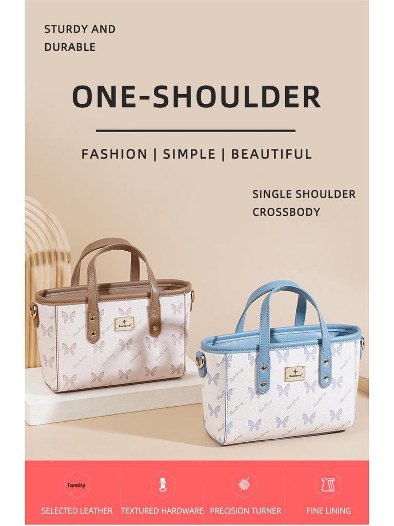 Baellerry Damska Wysokiej Klasy Torebka Tote Koszyk na Warzywa w Stylu Koreańskim Crossbody