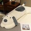 Kawaii Cartoon Puppy Long Pillow Soft Cozy Doggy Plush Doll Warm Lovely Sleeping Throw Pillow Lovely Home Decor Kids Companion