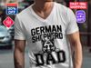 German Shepherd Dad T-Shirts, V-Neck T-Shirts, Trendy Dog Dad 2025, Fathers Day Gift 2025, Birthday Gift For Dad, Dog Lover Dad Shirt 2025