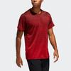 adidas Gradient Tee Casual Sports Breathable Round Neck Short Sleeve Red Men's FL4395
