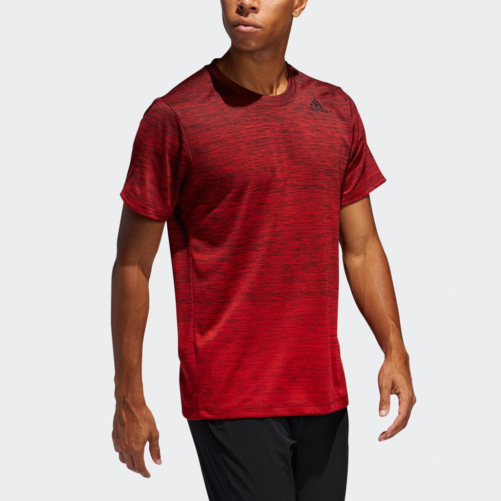 adidas Gradient Tee Casual Sports Breathable Round Neck Short Sleeve Red Men's FL4395