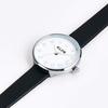 Klon EDDY TIME Black Ver. Silver 33mm Clone Watch for Men and Women, Stylish and Simple