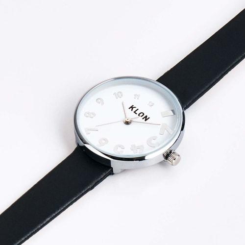 Klon EDDY TIME Black Ver. Silver 33mm Clone Watch for Men and Women, Stylish and Simple