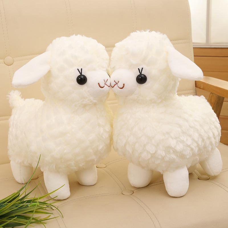 Non-Toxic Little Sheep Doll Cute Plush Toy Little Sheep Doll Ornament Alpaca Doll Grabbing Doll Event Gift Birthday Gift Giving To Friends