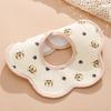Pure Cotton Waterproof Baby Bibs for Boys - Newborn Feeding Drool Bibs