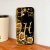 For Realme C85 Pro Phone Cover Flowers Name Letters Soft Liquid Silicone Full Protection Case For Realme C 85 Shockproof Housing