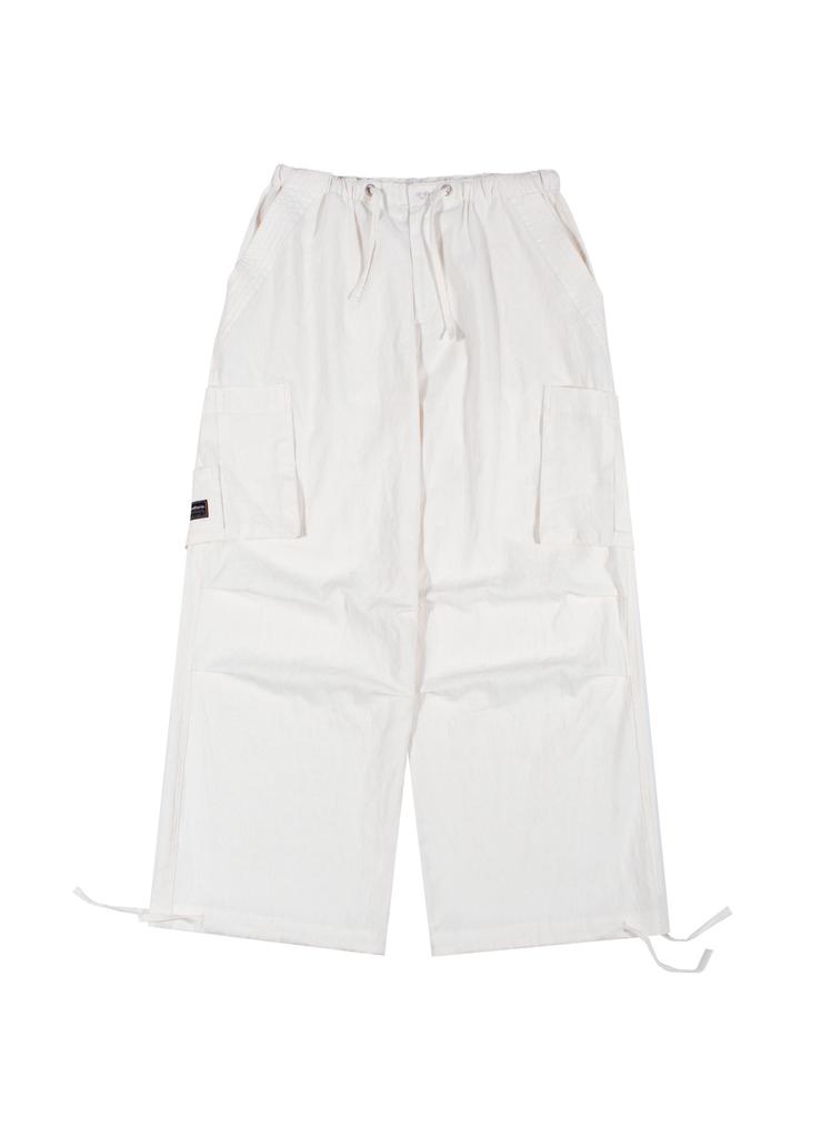 Another A Linen Wide Cargo Pants (Ivory)