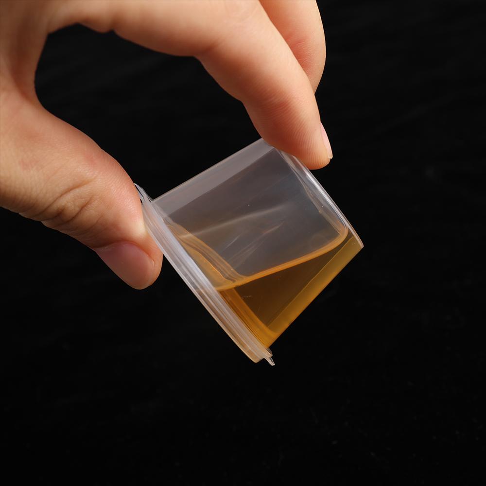 30Pcs Disposable Takeaway Plastic Food Containers Palette Sauce Cup Pigment Paint Box