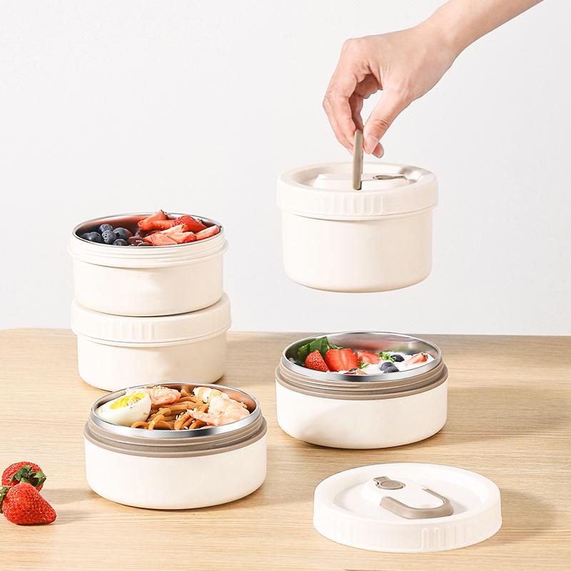 New Thermal Lunch Box Portable Japanese Style Bento Box Lunchbox Leakproof Food Container Microwave Oven Dinnerware for Students