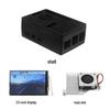 Raspberry Pi 5th Gen ABS Protective Heatsink Case for Pi5 5B with 3.5" Display Compatibility