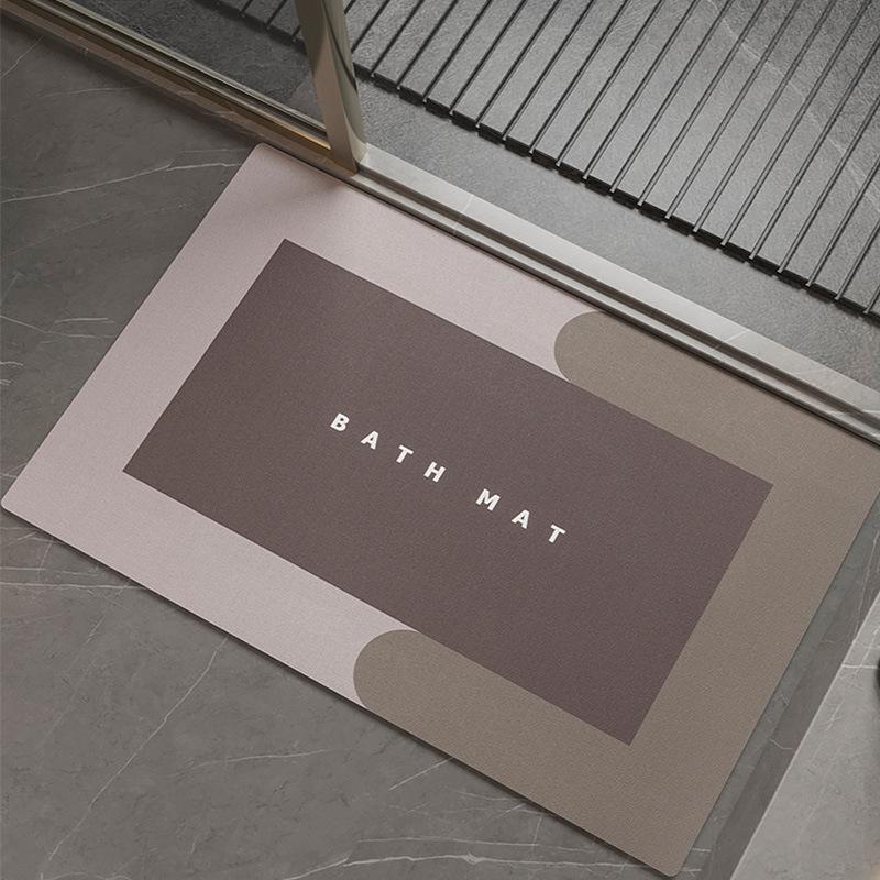 Diatomaceous Earth Non-Slip Quick-Dry Absorbent Bathroom Mat
