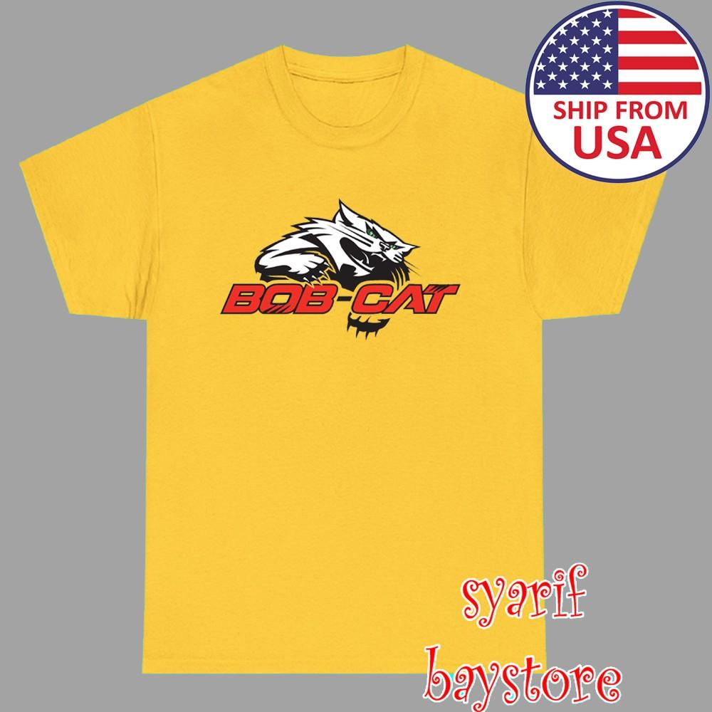 

BobCat Bobcat Mower Tractor Men#039;s Daisy Yellow Size S to 5XL Unisex T-Shirt XXXL