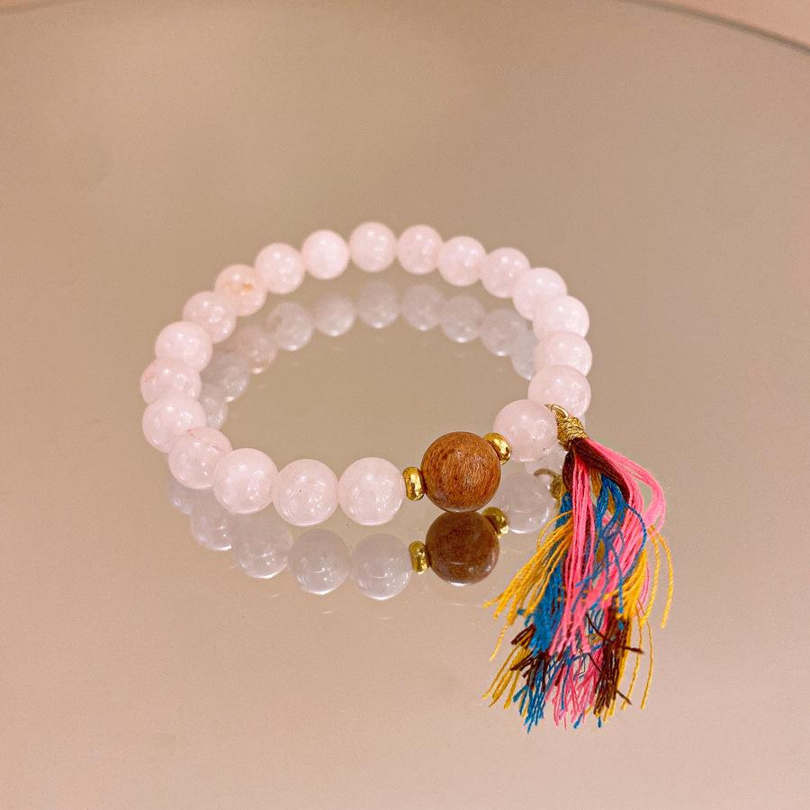 Crystal Butterfly Beaded Bracelet Women's Light Luxury Girlfriend Gift Birthday Bracelet High Value Student Party Exquisite Jewelry