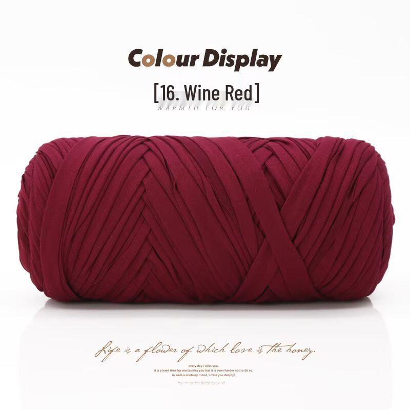 

200г Високоеластична М яка Пряжа Ручної В язки для Тканинних Смуг, В язаних Гачком Черевиків, Подушок для Сидіння, Сумок та Ляльок - Безкоштовна Доставка